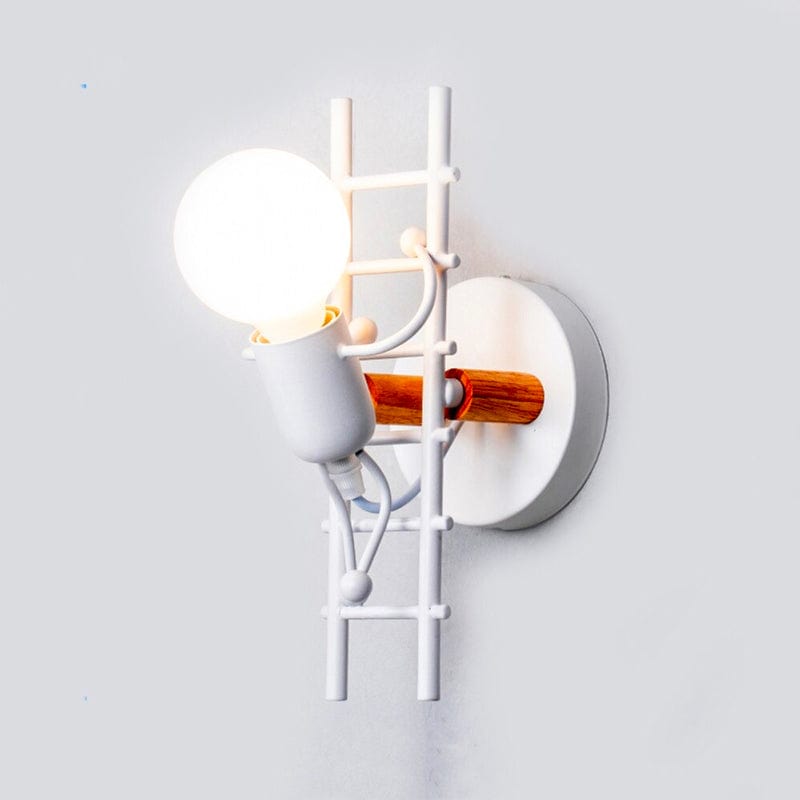 Lampada da comodino da parete industriale originale Titolo predefinito