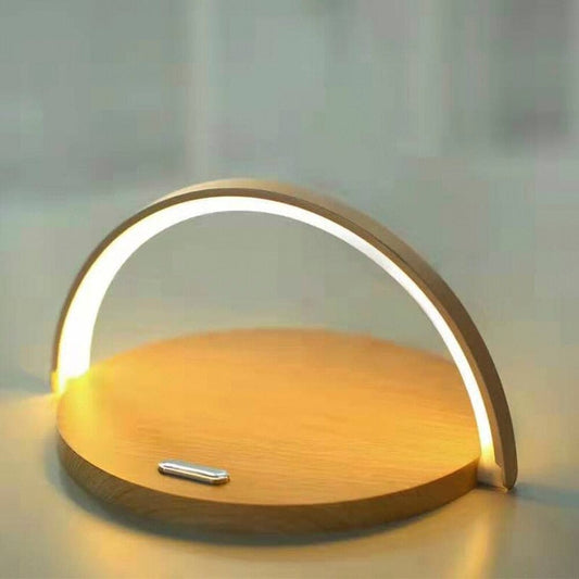Lampada da comodino a LED Caricatore