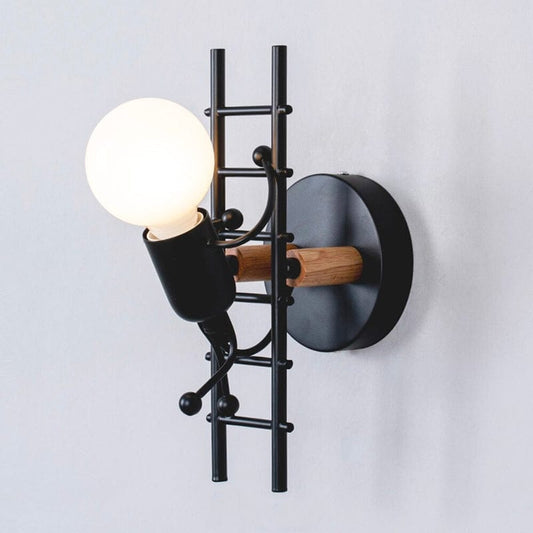 Lampada da comodino da parete industriale originale Titolo predefinito
