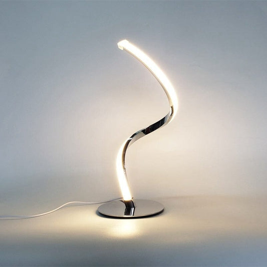 Lampada da comodino di design Spirale Titolo predefinito