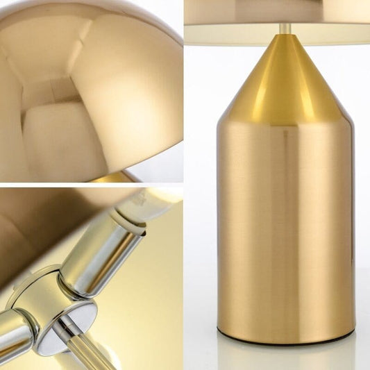 Lampada da comodino di lusso a forma di fungo