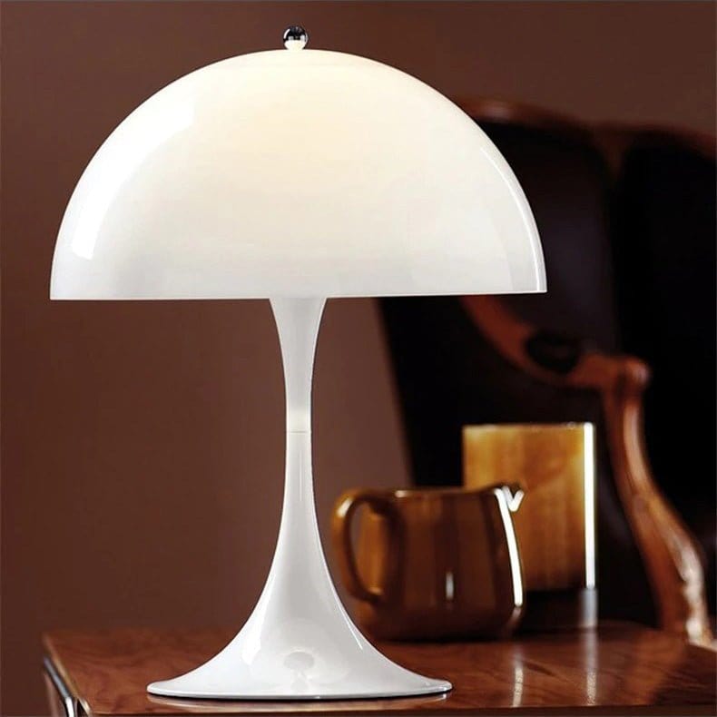 Lampada da comodino moderna a forma di fungo