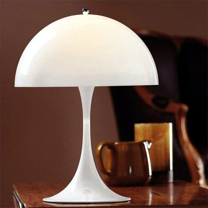 Lampada da comodino moderna a forma di fungo