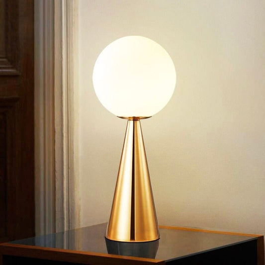 Lampada da comodino moderna dorata Titolo predefinito