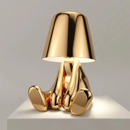 Lampada da comodino tattile Mr. Gold D'oro / HA