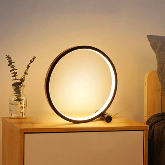 Lampada da comodino Touch circolare