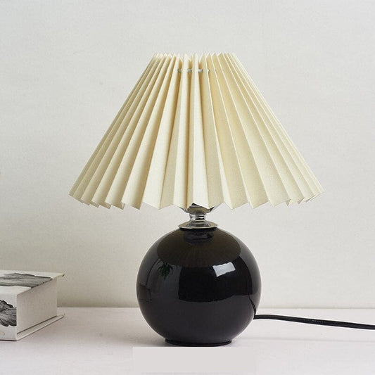 Lampada da comodino vintage in ceramica